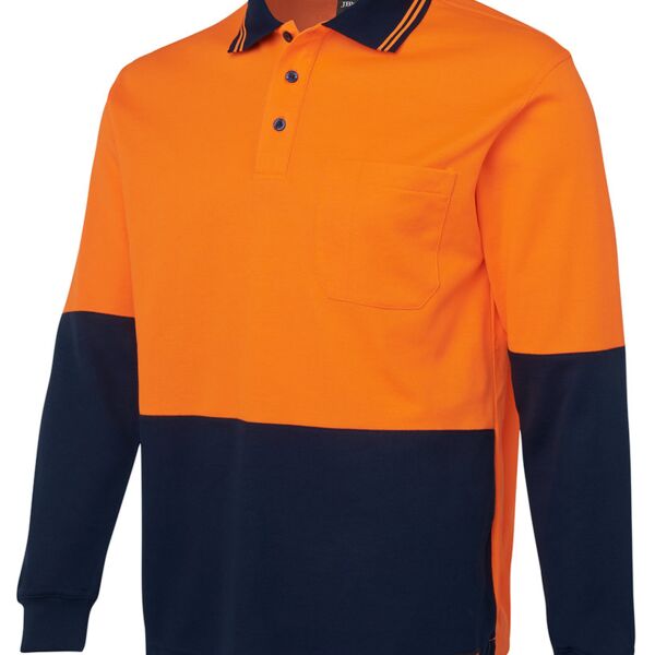 Hv L/S Cotton Back Polo Thumbnail