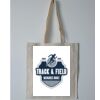 Budget Calico Tote Bag Thumbnail