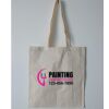 Budget Calico Tote Bag Thumbnail